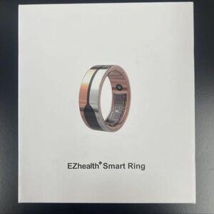 EZhealth Smart Ring-EHR1 Silver and Gold All Sizes Avali